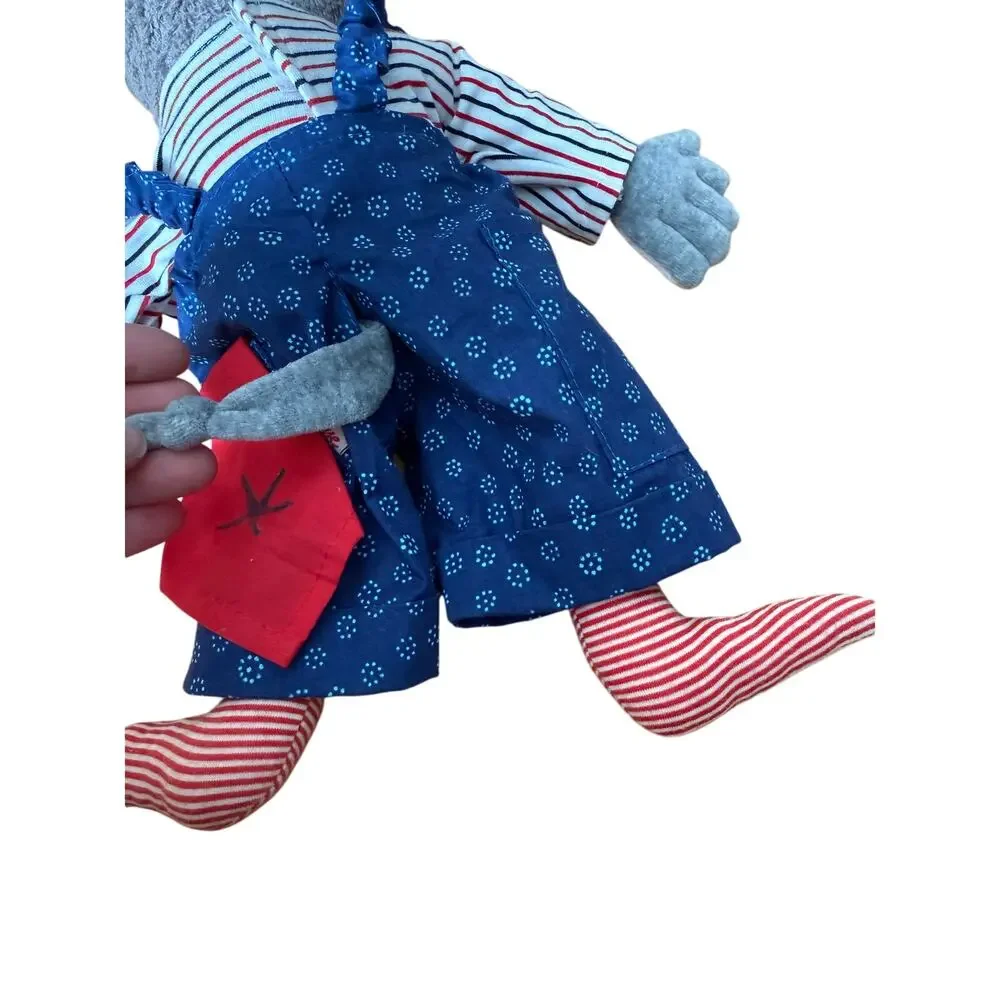 Karhe Kruse mouse plush with overalls seshell print outfit Germany‎